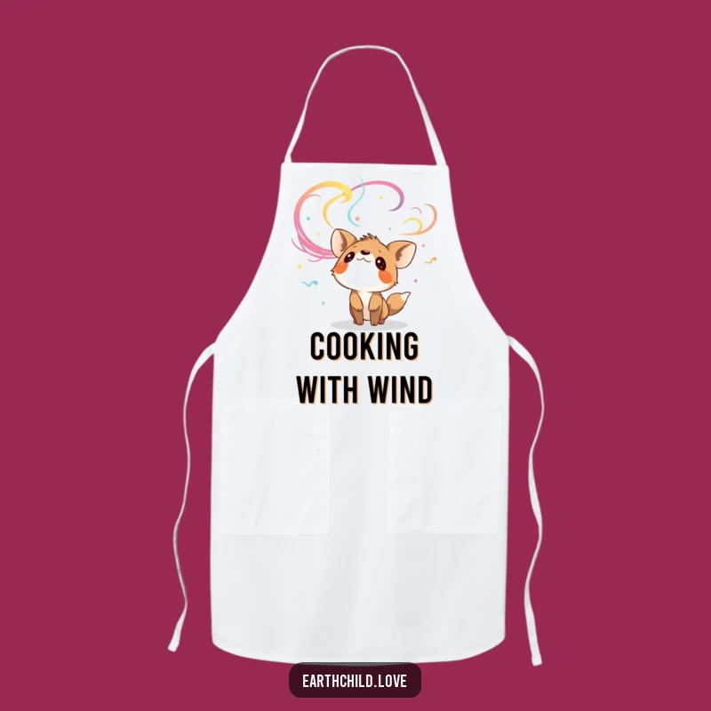 Funny Animal Wind Watcher Apron: Whimsical Kitchenwear for Curious Cooks Gift