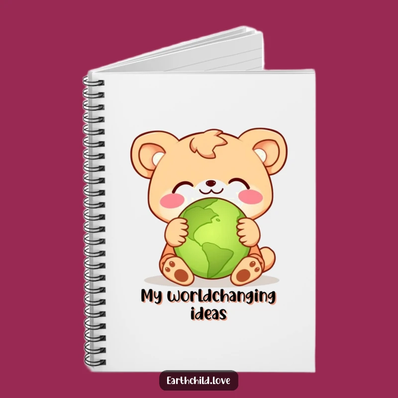 Funny Animal Planet Hug Notebook: Hilarious Journal for Eco-Ideas & Notes Gift