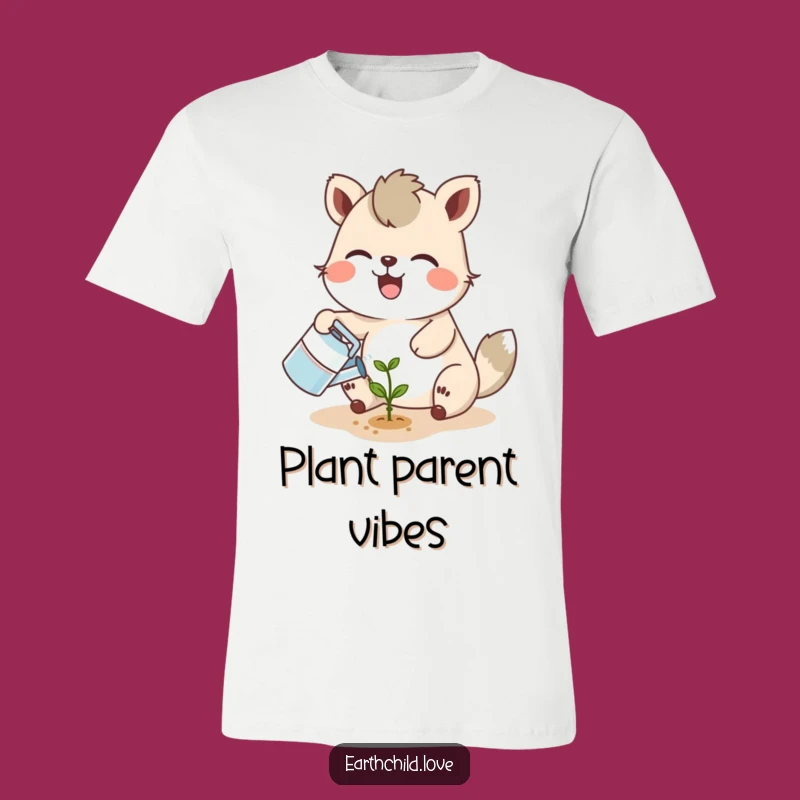 Funny Animal Gardener T-Shirt: Hilarious Plant Watering Tee for Nature Lovers